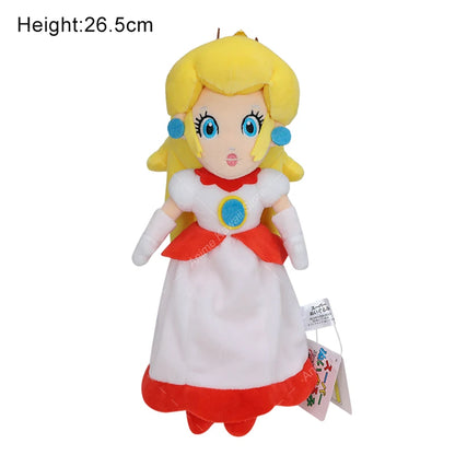 Mario Plush Toy Set – Princess Peach, Daisy, Toadette, Rosalina & Pauline Stuffed Dolls for Birthday Gifts