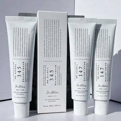 Dr.Althea Korean Skincare Cream - 345 Relief & 147 Barrier Repair Moisturizing Cream with Antioxidant Care & Vitamin C Essence