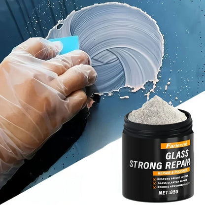 Glass Polishing Powder - Scratch Repair & Clarity Restoration for Glass Surfaces