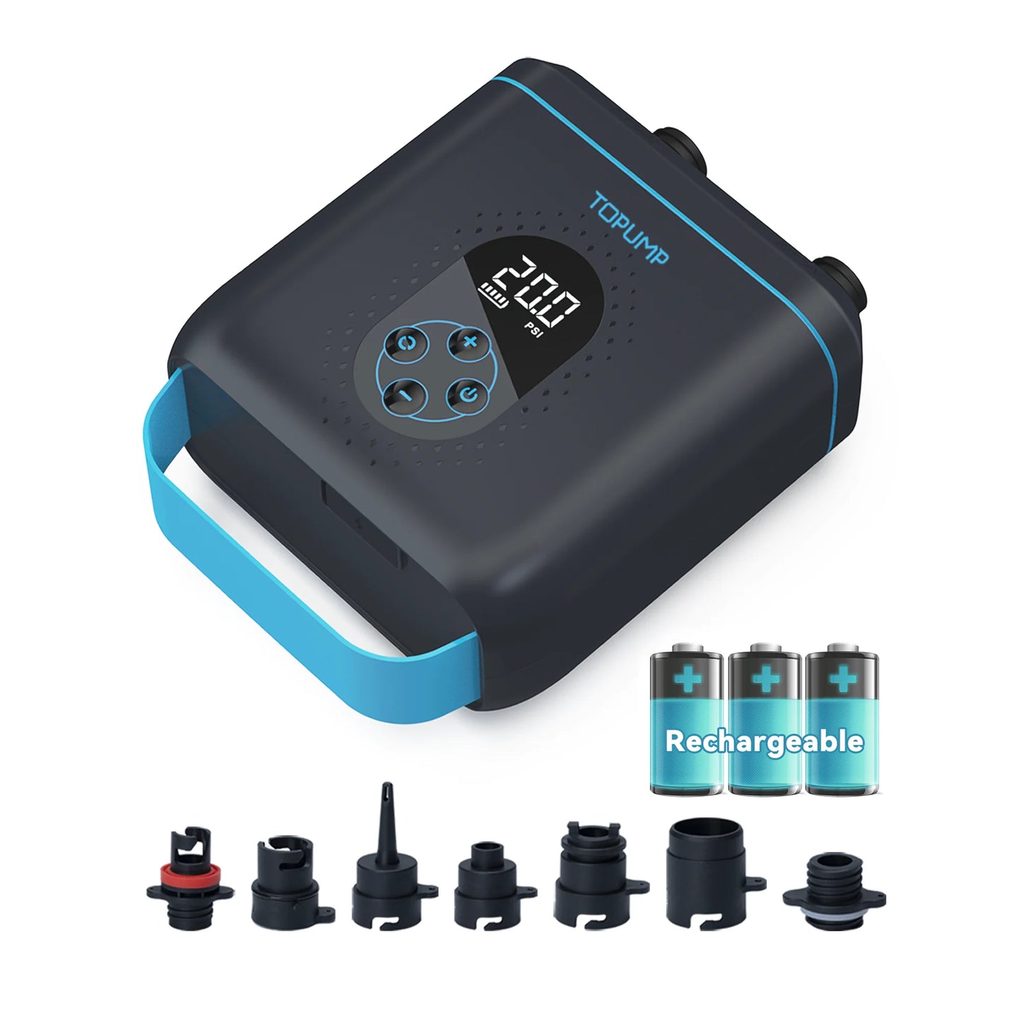 AIRBANK 20PSI SUP Board Electric Pump – 4000mAh 11V PVC Inflatable Pump for Stand-Up Paddle Board & Kayak Inflation