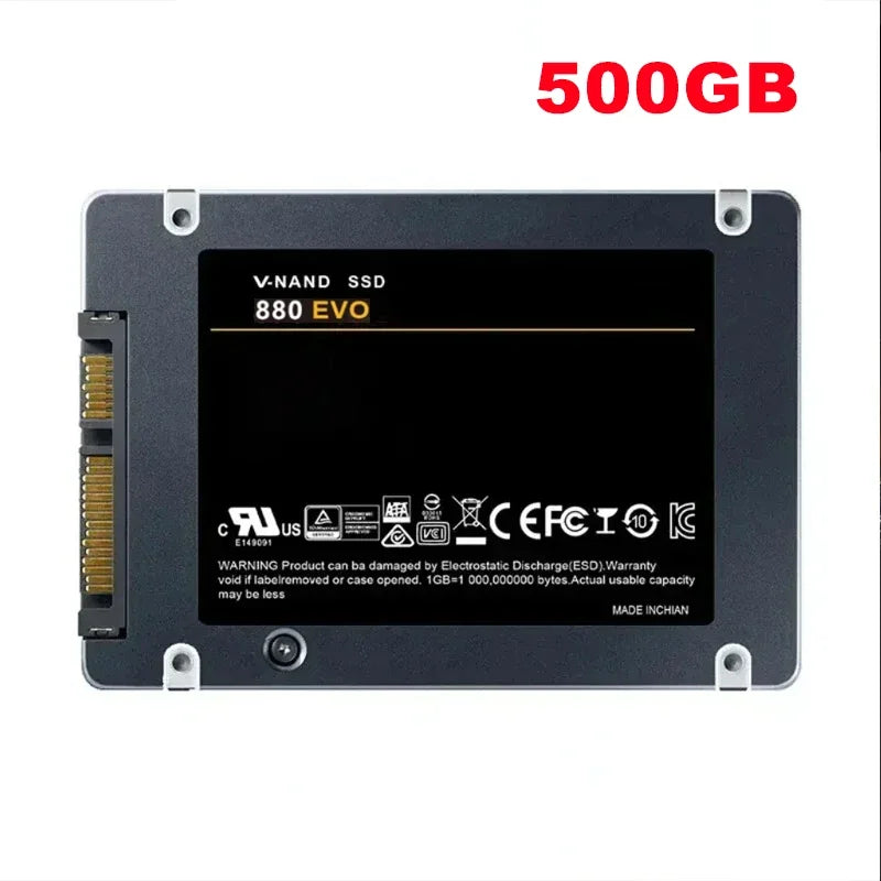 Lenovo 880 EVO SSD 1TB/2TB/4TB – Internal Solid State Drive SATA 3.0 for Laptop, Desktop, PC, PS4 & PS5