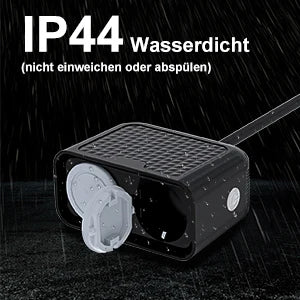 EU WiFi Smart Outdoor Power Socket — Waterproof IP44, Remote Control, Alexa & Google Assistant Compatible