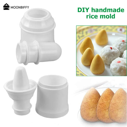 DIY Arancini and Sushi Maker - Handmade Rice Ball Mold for Homemade Italian Food and Sushi, Kitchen Accessories