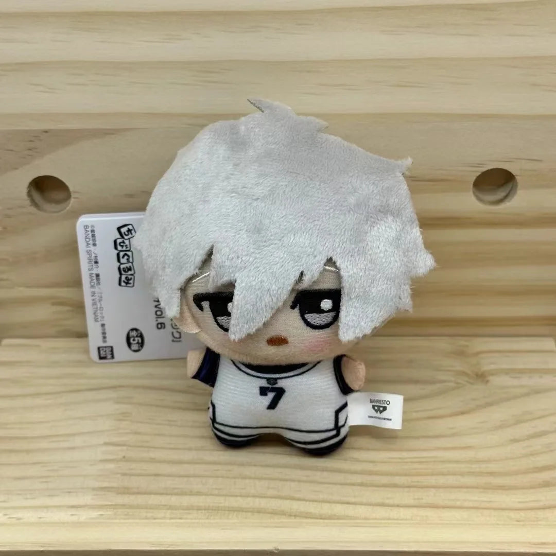 10cm Mini Blue Lock Plush Keychain – Seishiro, Nagi, Isagi, Yoichi, Chigiri, Bachira & Meguru Stuffed Doll Toy Gift
