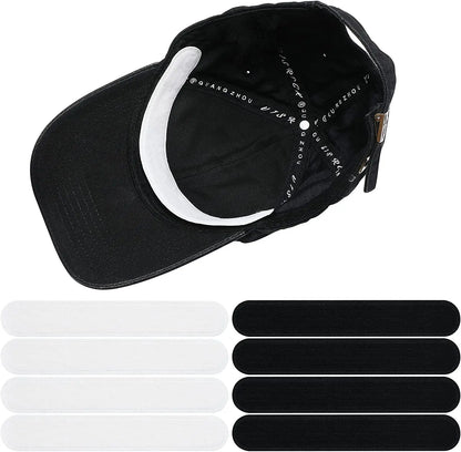 Invisible Sweat Absorber Liner Pads – Summer Baseball Cap Sweatband & Hat Size Reducer Stickers