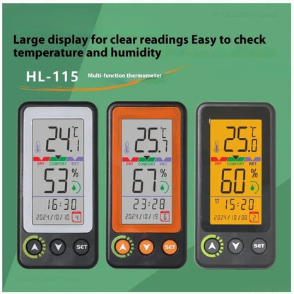 WELLINK Mini LCD Thermometer Hygrometer - Digital Indoor Temperature & Humidity Monitor Sensor