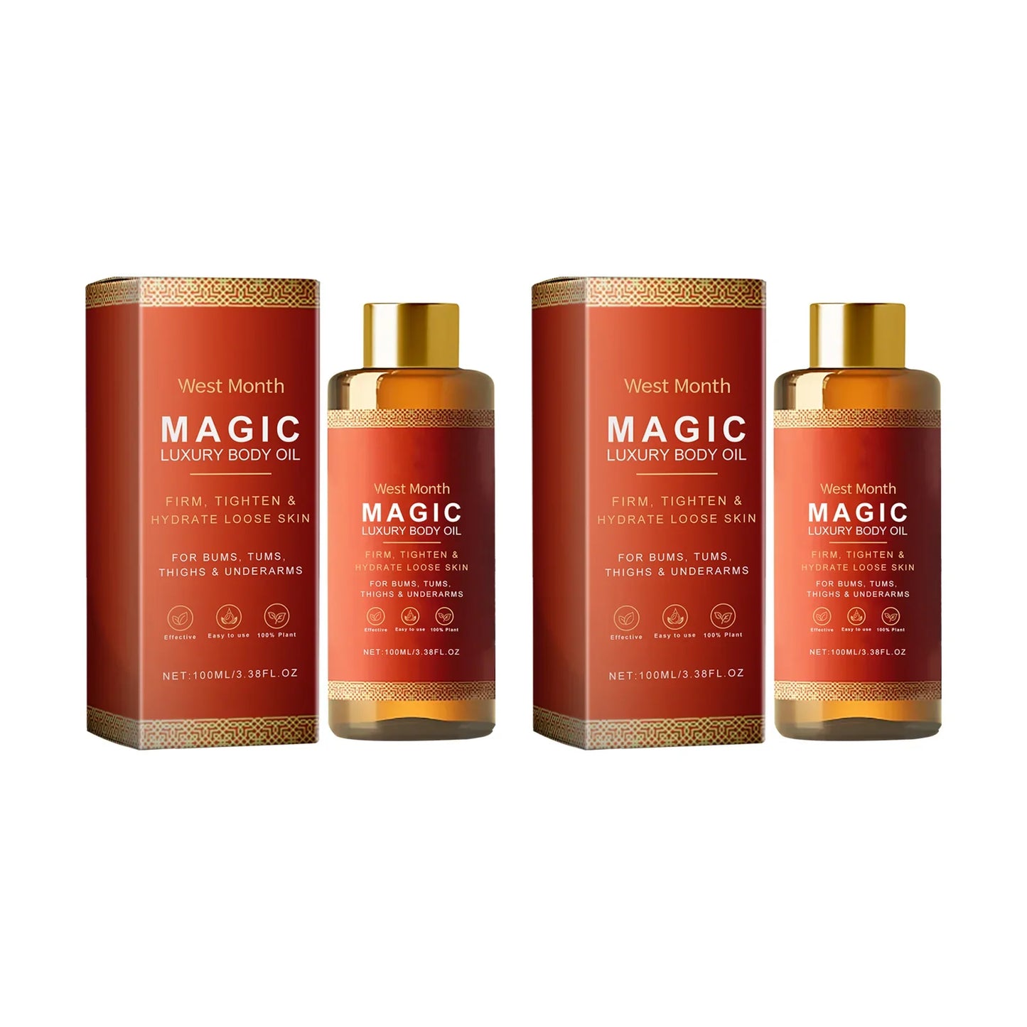 Body Firming & Lifting Oil – Moisturizing Skin Care for Sagging, Fine Lines & Brightening