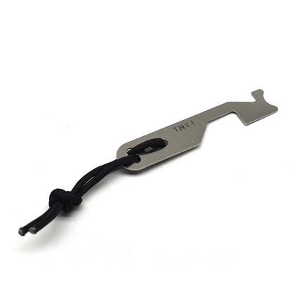 Stainless Steel Firefighting Tool — Multifunctional Door Seam Lock Opener for Manual Firefighter Use