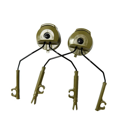 Tactical Headset Bracket – Ops Core Helmet ARC Rail Adapter Set for Comtac II Series Military Noise Cancelling Headset