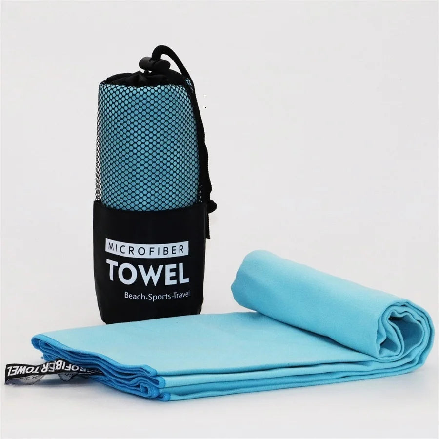 Quick Dry Sports Towel - Extra Large Microfiber Swimming, Pool, Beach & Travel Towel for Outdoor Activities