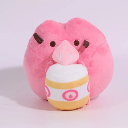 Pusheen Kawaii Cat Plush Toy - Cute Donut, Unicorn, Ice Cream, Pizza, and Cake Stuffed Animal for Gifts and Room Decor