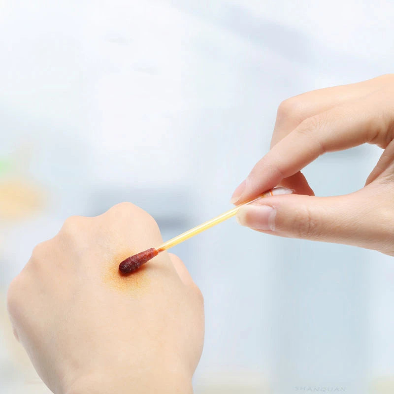 Disposable Iodophor Alcohol Cotton Swabs – Sterile Disinfection Sticks for Wound Care & Emergency First Aid