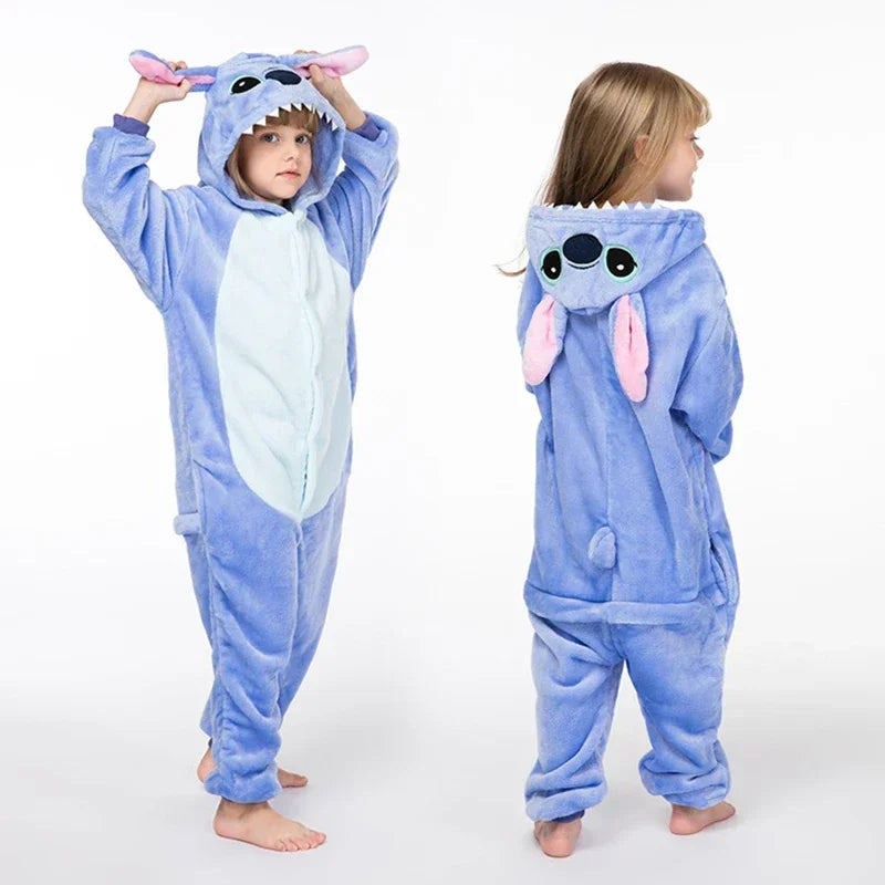 TAKARA TOMY Pokémon Kids Onesie - Jigglypuff, Pikachu, Gengar, Snorlax & Bulbasaur Cosplay Pajamas
