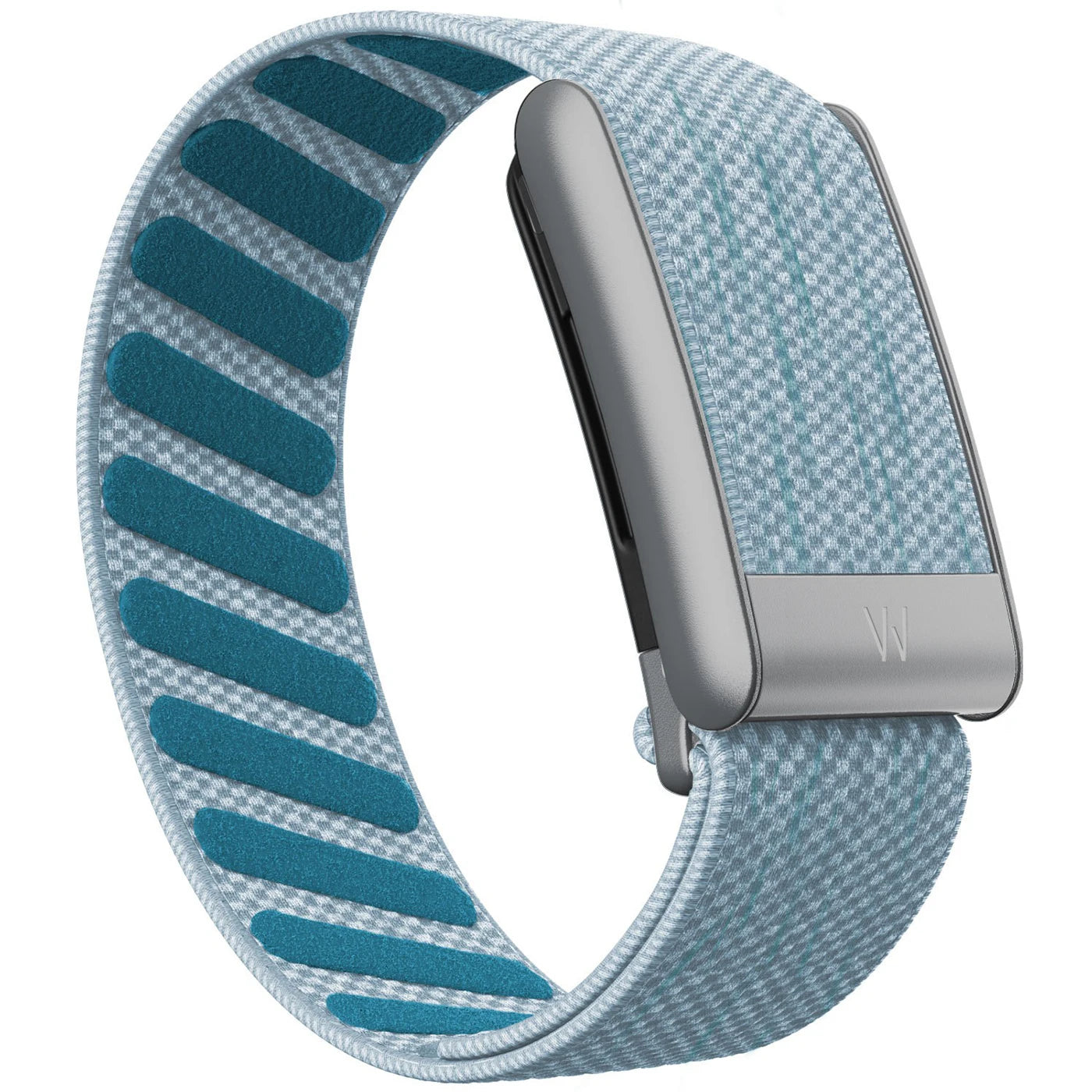 Whoop 5.0 Compatible Nylon Wristband - Black, Silver & Gold Woven Elastic Sports Replacement Strap