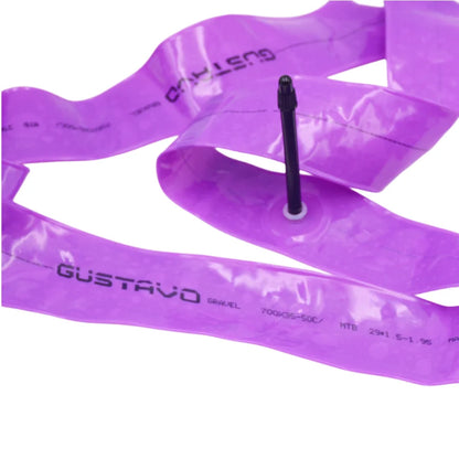 GUSTAVO Gravel Road Bike Inner Tube — 700x35/50C TPU Tire with 45mm/65mm French Valve