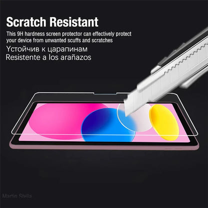 Tempered Glass Screen Protector for iPad 11th Gen (2025, A16) – 9H Hardness, Premium Tablet Protection Film