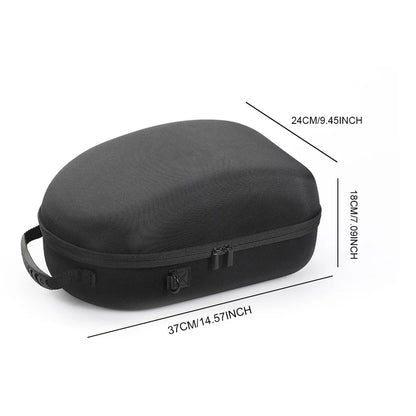 Meta Quest 3 VR Headset Hard EVA Carrying Case with Shoulder Strap – Travel Storage Bag for VR Accessories