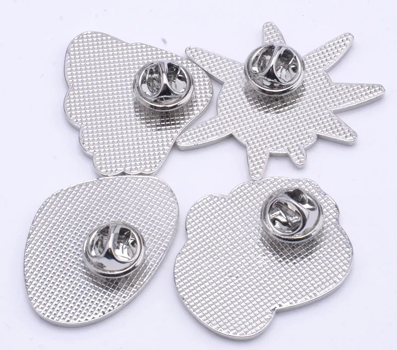 Set of 8 Pokémon Gym Badge Pins – League Region Brooches from Kanto, Johto, Hoenn, Sinnoh, Unova, Kalos & Orange Islands