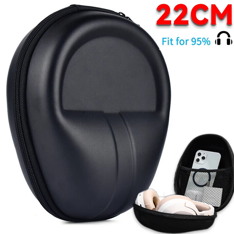 Universal Hard Headphone Case for Sony WH-1000XM4/WH-CH720N/MDR-ZX100 – Durable Storage Bag & Carrying Pouch