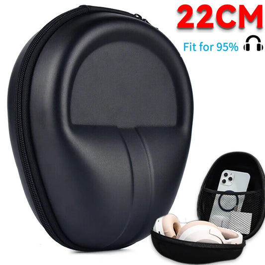 Universal Hard Headphone Case for Sony WH-1000XM4/WH-CH720N/MDR-ZX100 – Durable Storage Bag & Carrying Pouch