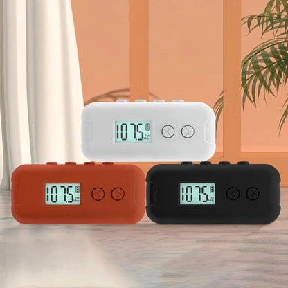 Mini Pocket FM Radio 50–108MHz – Portable Handheld Audio Receiver with LCD Display for Outdoor Sports