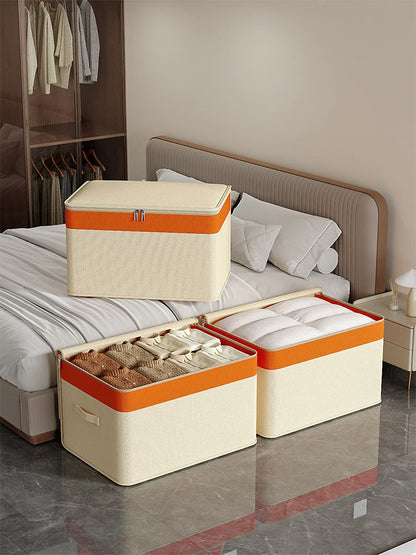 Portable Large Capacity Quilt & Clothes Organizer Bag – Home, Closet & Dorm Storage Solution