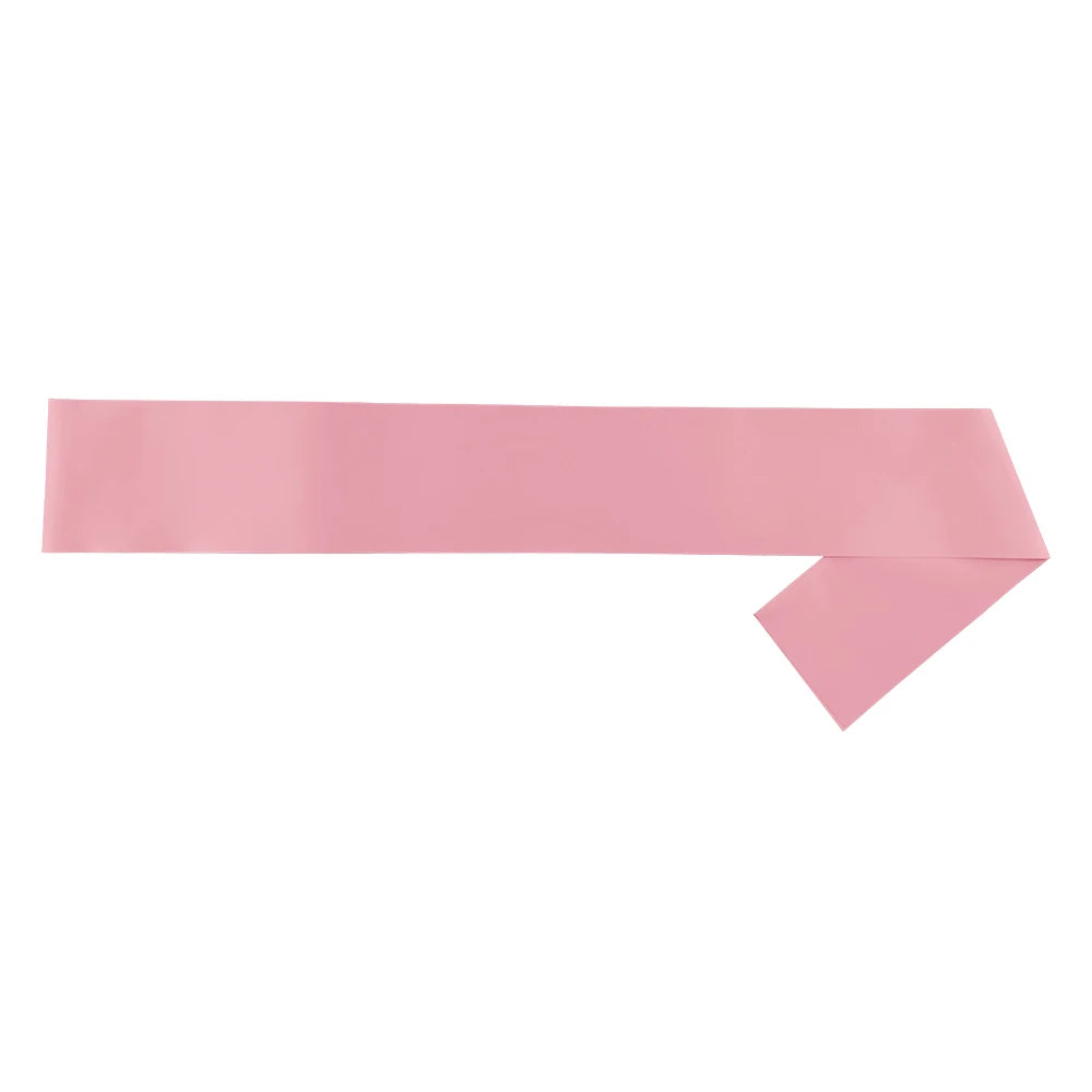 Custom Satin Sash - Personalized Text & Logo for Birthday, Wedding, Graduation, Retirement and Party Events