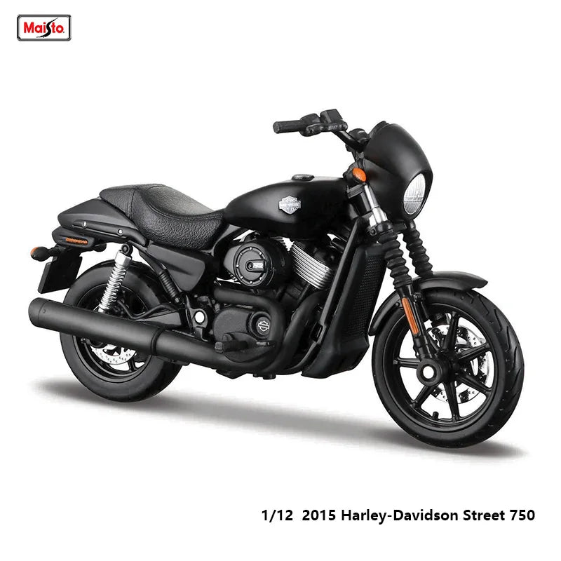 Maisto 1:12 Harley Davidson 2017 Road King Special – Classic Die-Cast Motorcycle Model Collectible Toy Gift