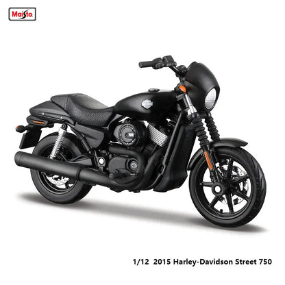 Maisto 1:12 Harley Davidson 2017 Road King Special – Classic Die-Cast Motorcycle Model Collectible Toy Gift
