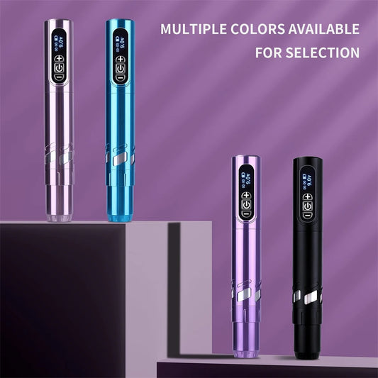 2PC Wireless Tattoo Pen Set — Professional Battery-Powered Tattoo Machine for Artists & Beginners