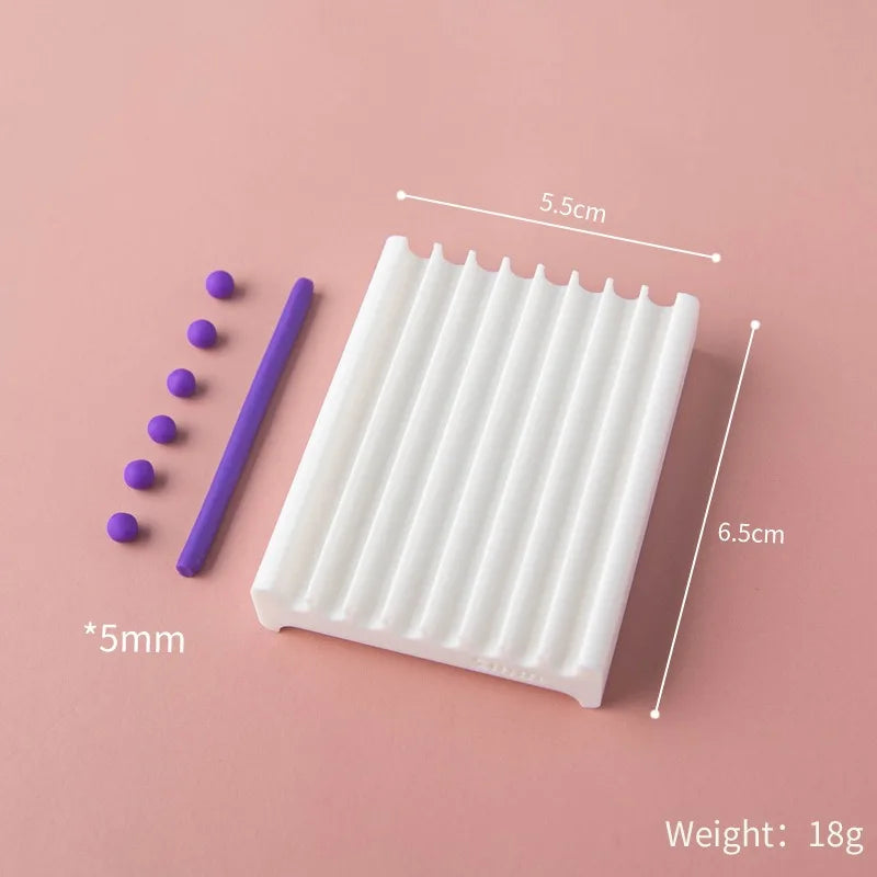 2-in-1 Clay Ball Maker - Pottery Rolling & Shaping Tool for DIY Jewelry Crafts