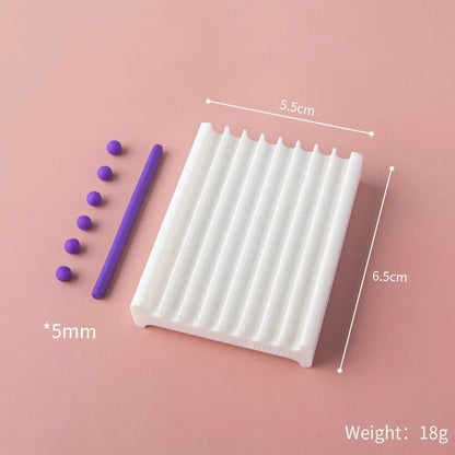 2-in-1 Clay Ball Maker - Pottery Rolling & Shaping Tool for DIY Jewelry Crafts