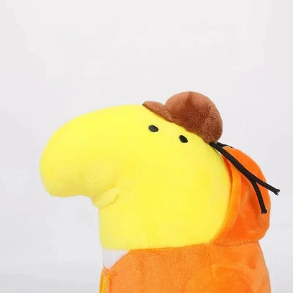 Smiling Friends Plush Toy — Mr. Frog Soft Stuffed Doll, Kawaii Home Decoration, Cute Gift for Kids