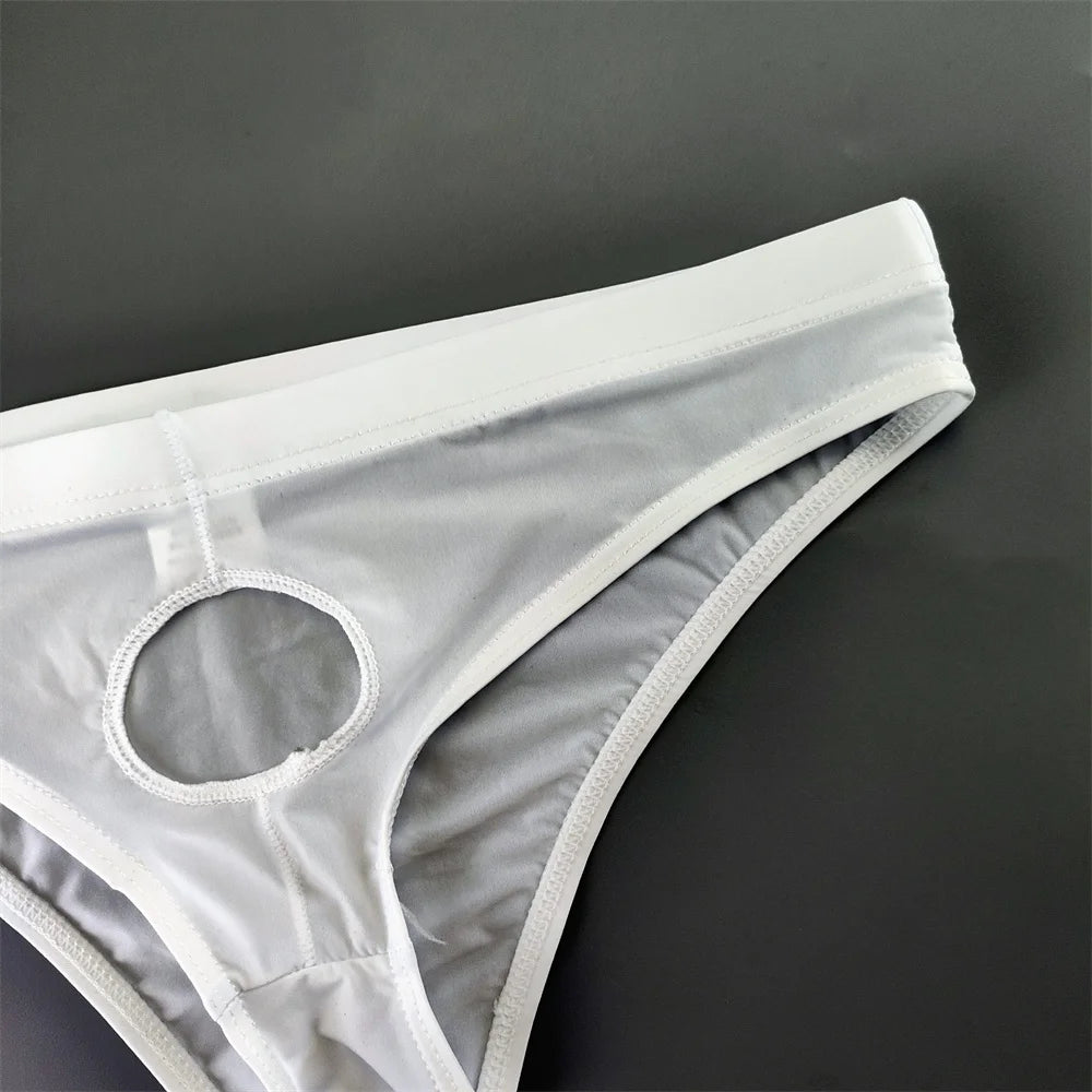 Men’s Ice Silk Ultra-Thin Briefs - Breathable Comfortable Everyday Underwear (M-XXL, Plus Size Fit)