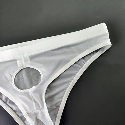 Men’s Ice Silk Ultra-Thin Briefs - Breathable Comfortable Everyday Underwear (M-XXL, Plus Size Fit)