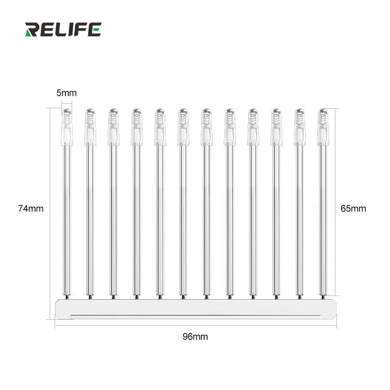 RELIFE RL-094 48PCS Camera Lens Cleaner Gel Sticks – Synthetic Resin Dust Removal for iPhone, Android & Camera Lenses