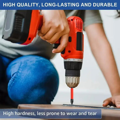 Magnetic Non-Slip Drill Bit Set 3/6/12 Pcs – S2 Steel Crosshead Impact Driver Bits for Electric & Hand Screwdrivers