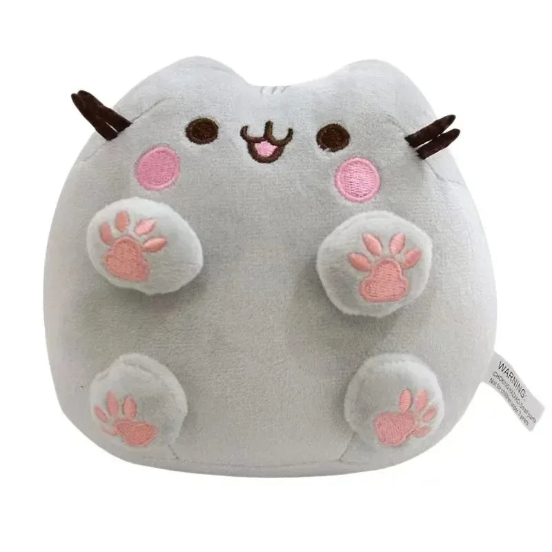 Pusheen Kawaii Cat Plush Toy - Cute Donut, Unicorn, Ice Cream, Pizza, and Cake Stuffed Animal for Gifts and Room Decor
