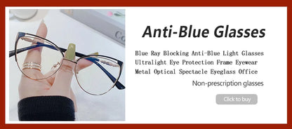 Y2K Retro Oval Frame Glasses for Women - Sweet & Cool Eyewear, Anti-Blue Light Reading & Computer Glasses