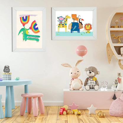 Kids Art Frames – Magnetic Front Open Display for Posters, Photos, Drawings, and Paintings, Home Decor Frametory