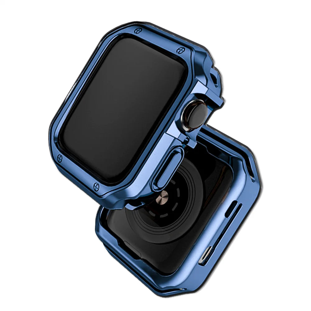 Apple Watch Case Cover – TPU Bumper with Screen Protector for 38mm-45mm, Series 3 to 9 & SE