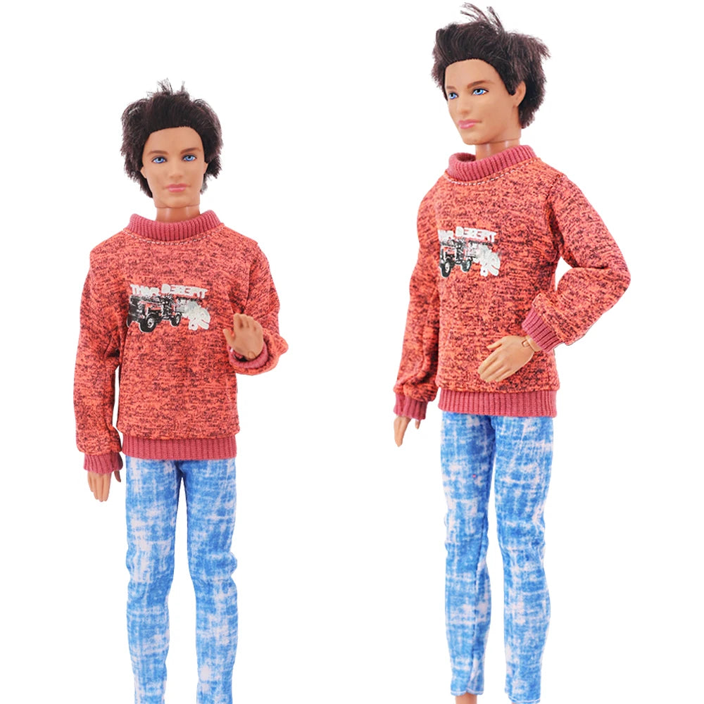 High-Quality 30cm Doll Dress — Clothes for Babi & Ken Dolls, Perfect Birthday & Christmas Gift for Girls