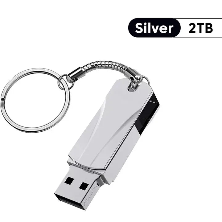 USB 3.0 High-Speed Flash Drive – 256GB/512GB/1TB/2TB Waterproof Memory Stick Pen Drive U Disk Storage Device
