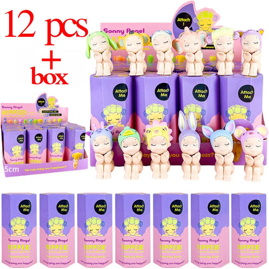 Anime Angel Cute Doll — Dreaming Sitting Mini Figure Ornament for Kids & Collectors