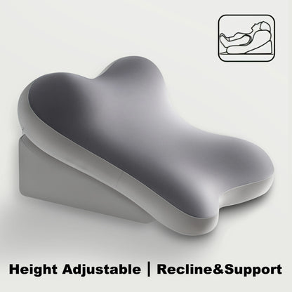 Adjustable Ergonomic Support Pillow - Back & Neck Comfort Cushion