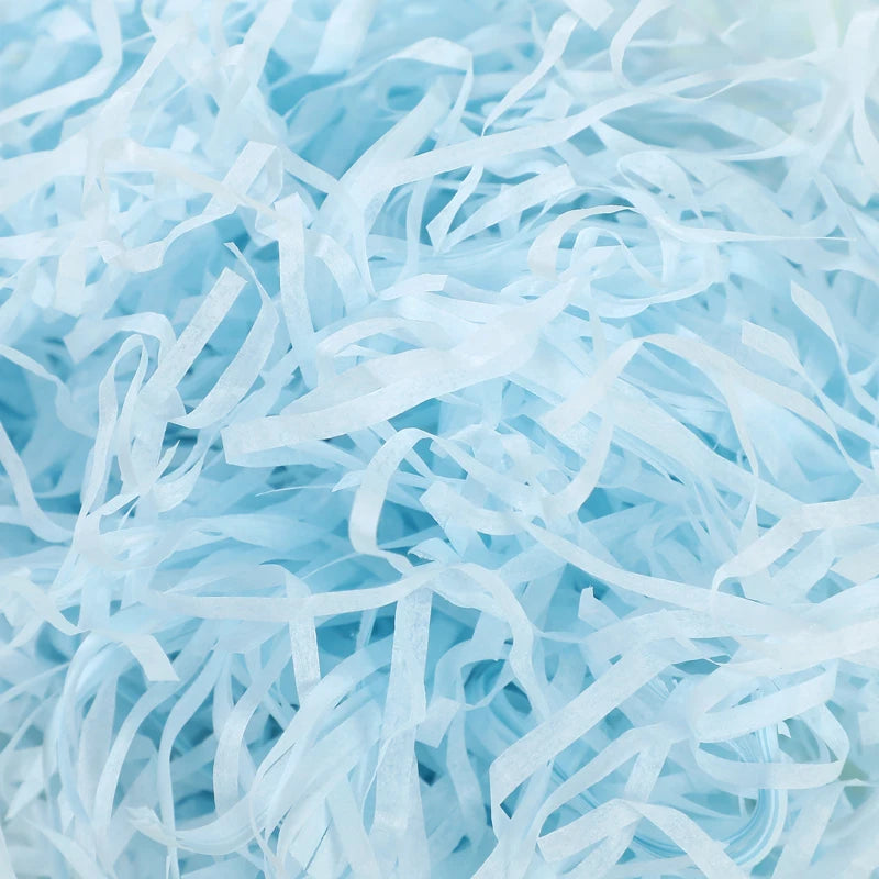 100g Colorful Crinkle Raffia Paper Filler – Shredded Lafite Grass for DIY Wedding, Party, Gift Box & Candy Packaging