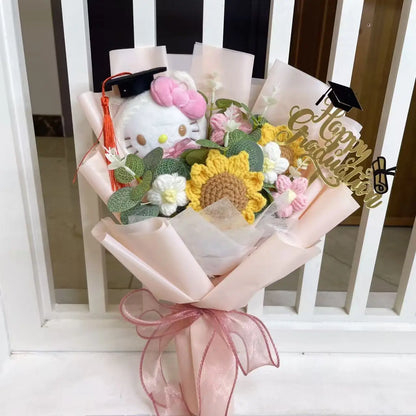 Anime Series Plush Toy Bouquet — Children’s Day, Birthday, Valentine’s & Graduation Gifts