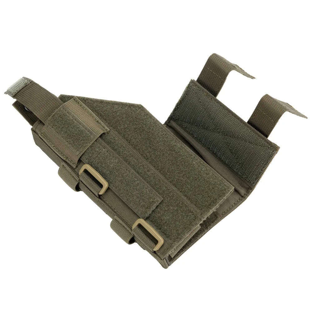 Left Hand Tactical Pistol Holster - Adjustable Glock 17 Gun Case with Magazine Pouch for Hunting & Outdoor Use
