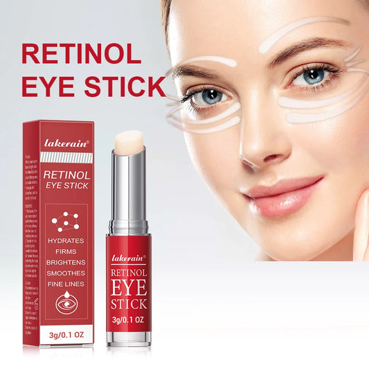 Retinol Eye Cream Stick - Dark Circle Brightening & Firming Eye Repair Serum for Women’s Skin Care