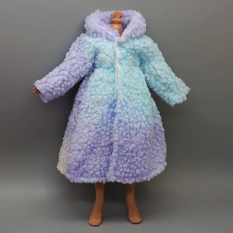 Handmade Doll Dresses & Shoes – Outfit for 28cm High School Dolls with Big Eyes & Long Eyelashes, Perfect Birthday Gift